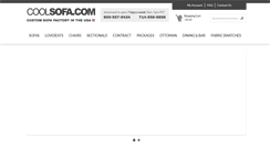 Desktop Screenshot of coolsofa.com